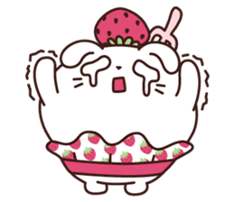 Fluffy Rabbit's fluffy days sticker #4367778