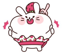 Fluffy Rabbit's fluffy days sticker #4367779