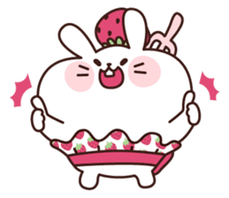 Fluffy Rabbit's fluffy days sticker #4367779