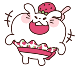 Fluffy Rabbit's fluffy days sticker #4367780