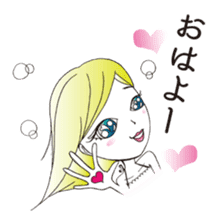 Hakata dialect Cute Girl, Moeko sticker #4367867