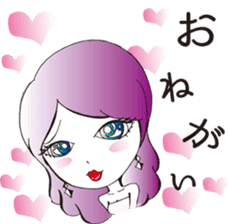 Hakata dialect Cute Girl, Moeko sticker #4367879