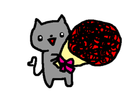 E the Cat sticker #4368247