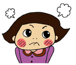 Japanese girl UMEKO sticker #4368564