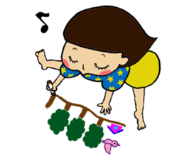 Japanese girl UMEKO sticker #4368580