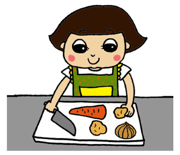 Japanese girl UMEKO sticker #4368582