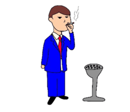 GO FOR IT BUSINESS MAN sticker #4368752