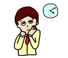 GO FOR IT BUSINESS MAN sticker #4368760