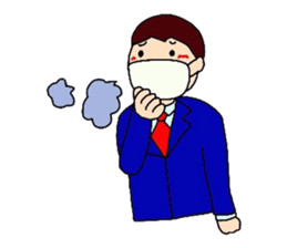 GO FOR IT BUSINESS MAN sticker #4368771