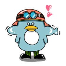Penguin Ginsuke (English ver) sticker #4368865