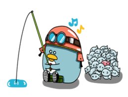 Penguin Ginsuke (English ver) sticker #4368866