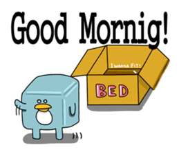 Penguin Ginsuke (English ver) sticker #4368868