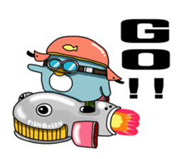 Penguin Ginsuke (English ver) sticker #4368869