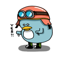 Penguin Ginsuke (English ver) sticker #4368870