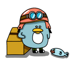 Penguin Ginsuke (English ver) sticker #4368871