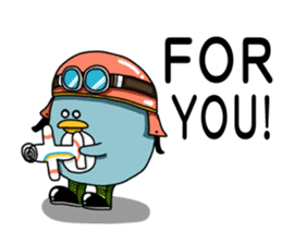 Penguin Ginsuke (English ver) sticker #4368872