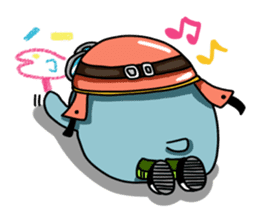 Penguin Ginsuke (English ver) sticker #4368873