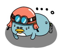 Penguin Ginsuke (English ver) sticker #4368874