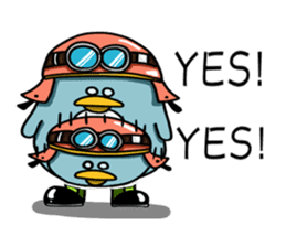 Penguin Ginsuke (English ver) sticker #4368880