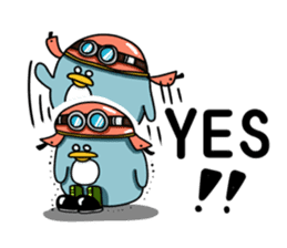 Penguin Ginsuke (English ver) sticker #4368882