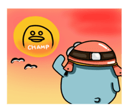 Penguin Ginsuke (English ver) sticker #4368886