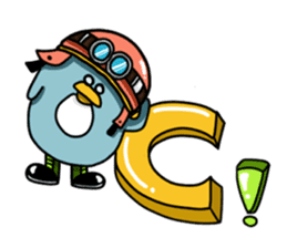 Penguin Ginsuke (English ver) sticker #4368887