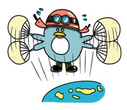 Penguin Ginsuke (English ver) sticker #4368889