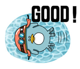 Penguin Ginsuke (English ver) sticker #4368890