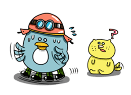 Penguin Ginsuke (English ver) sticker #4368895