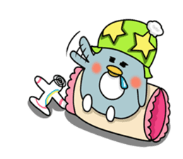 Penguin Ginsuke (English ver) sticker #4368896
