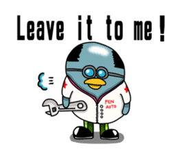 Penguin Ginsuke (English ver) sticker #4368897