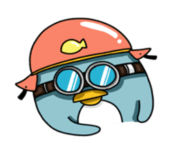 Penguin Ginsuke (English ver) sticker #4368900