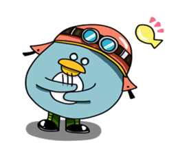 Penguin Ginsuke (English ver) sticker #4368901