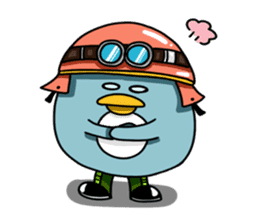 Penguin Ginsuke (English ver) sticker #4368902