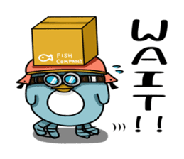 Penguin Ginsuke (English ver) sticker #4368903