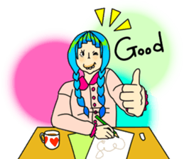 40 cute Girls Sticker sticker #4369114