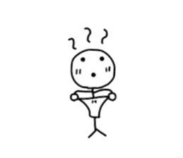 Stick man!!! sticker #4369285