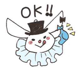 Silk hat Circus sticker #4369313