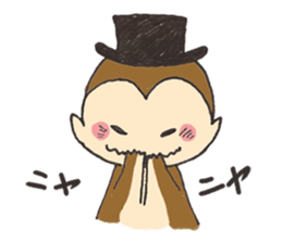 Silk hat Circus sticker #4369316