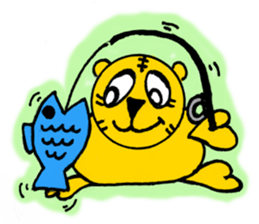 Lucky Tiger sticker #4369747