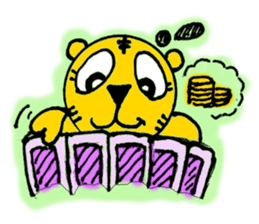 Lucky Tiger sticker #4369751