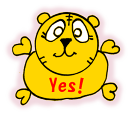 Lucky Tiger sticker #4369758