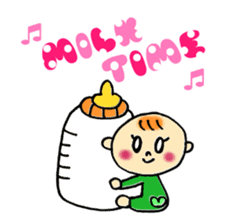 1.2.3baby! for Mom in childcare. sticker #4369799