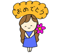 40 girls sticker #4370015