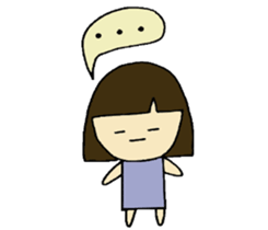 40 girls sticker #4370022