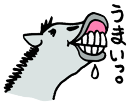 People who travel with three animals sticker #4370434