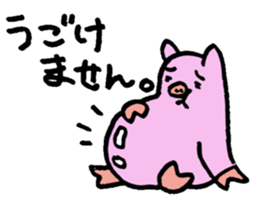 People who travel with three animals sticker #4370435