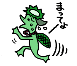 People who travel with three animals sticker #4370438