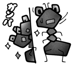 3 Ants Sticker sticker #4371114