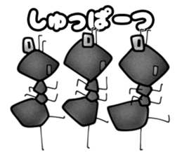 3 Ants Sticker sticker #4371116